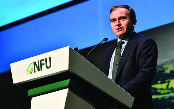 George Eustice, NFU conference